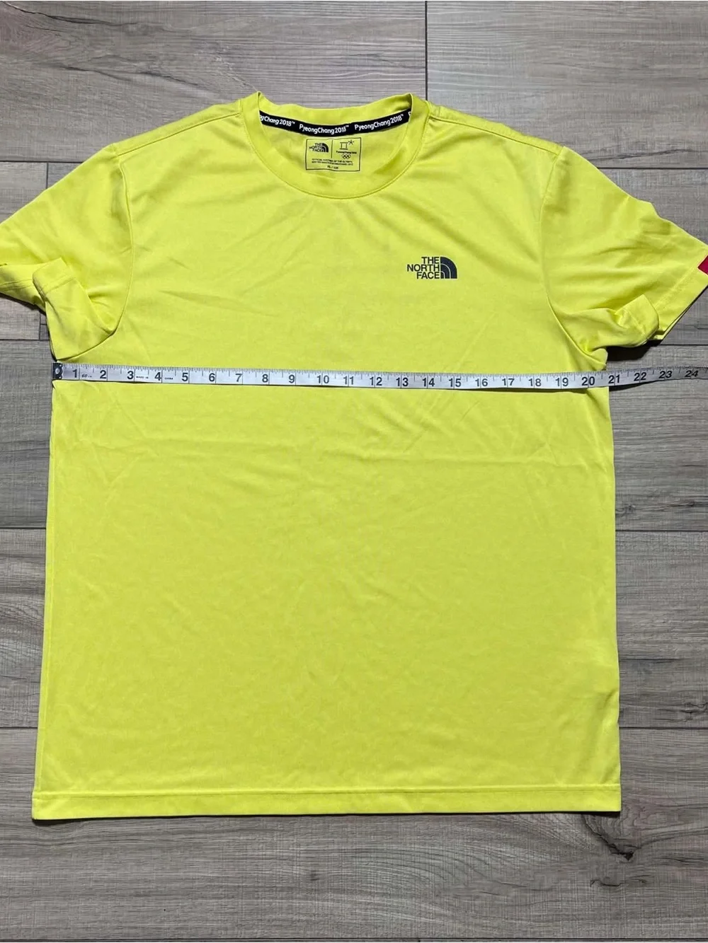 The North Face Unisex Pyeong Chang 2018 Winter Olympics Short Sleeve Shirt XL